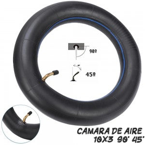 CAMERA D'ARIA 10" X 3 VALVOLA 90° 45° RINFORZATA